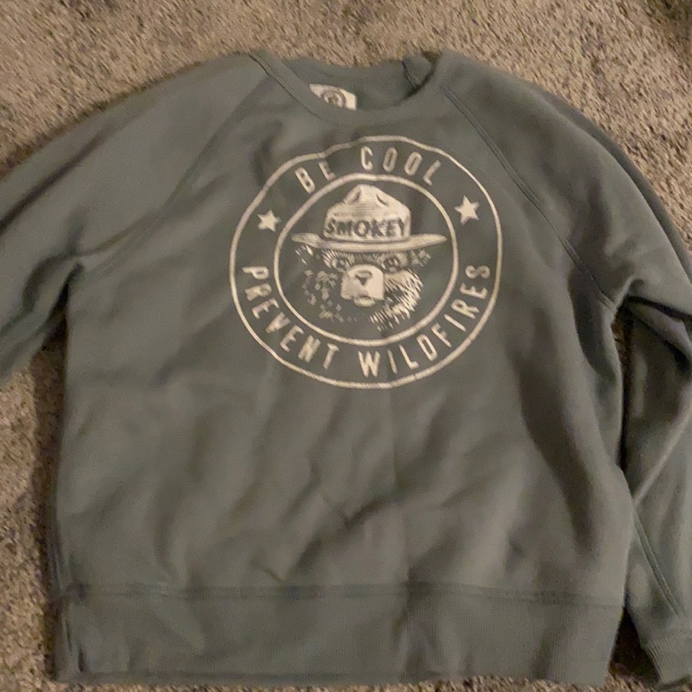 Smokey bear crewneck